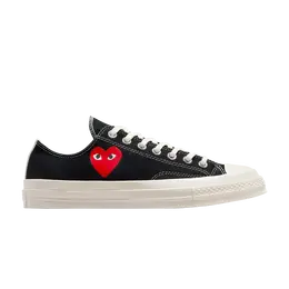Converse Кроссовки Comme des Garçons PLAY x Chuck 70 Low, цвет Single Heart - Black a08804c | single heart - black