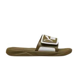 Puma Кроссовки Royalcat Comfort Slides, цвет Olive Green 372280 31 | olive green