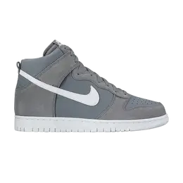 Кроссовки Nike Dunk High, серый 904233 001 | grey