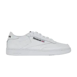 Reebok Кроссовки Club C 85, цвет Cloud White Core Black gz1605 | cloud white core black