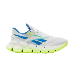 Reebok Кроссовки FloatZig 1, цвет White Digital Lime Blue 100206728 | white digital lime blue