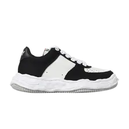 Кроссовки Maison Mihara Yasuhiro Wayne OG Sole Canvas Low, черный/белый a10fw720 blkwht | black white