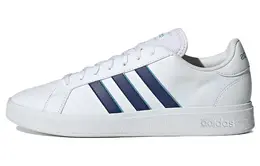 Кроссовки Adidas neo GRAND COURT Skateboarding Shoes Men Low-top White/Royal Blue, белый/синий hp2578 | white/blue