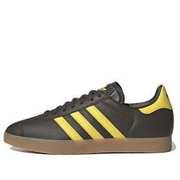Кроссовки gazelle shoes 'shadow olive impact yellow' Adidas, мультиколор hq9873 | shadow olive / shadow olive / impact yellow