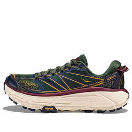 Кроссовки mafate speed 2 'mountain view' Hoka One One, зеленый 1126851-mvos | darg green/maroon/yellow