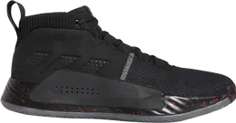 Кроссовки Adidas Dame 5, черный/желтый bb9316 | black