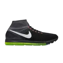 Кроссовки Nike Zoom All Out Flyknit 'Black White Volt', черный 844134 002 | black