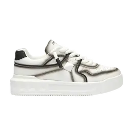 Кроссовки Valentino One Stud Low, цвет White Black Fade 4y2s0g37 ltq a01 | white black fade