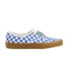 Vans Кроссовки Authentic, цвет Checkerboard - Blue Gum Braided Laces vn0009pvy6z | checkerboard - blue gum braided laces