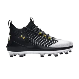 Under Armour Кроссовки Harper 9 Pro TPU, цвет Black White Gold 3027444 001 | black white gold