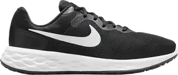 Кроссовки Nike Revolution 6 Extra Wide 'Black White', черный dd8475 003 | black