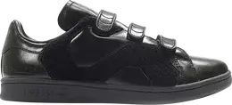Кроссовки Adidas Raf Simons x Stan Smith Comfort Badge 'Core Black', черный bb6886 | black