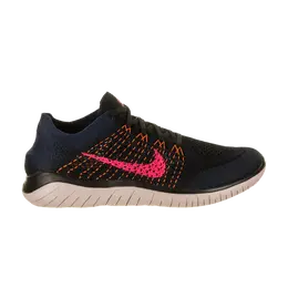 Кроссовки Nike Free RN Flyknit 2018 'Flash Crimson', черный 942838 068 | black