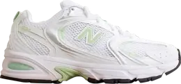 Кроссовки New Balance 530 'White Pastel Green' ASOS Exclusive, белый mr530aoo | white