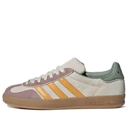 Кроссовки газель для помещений Adidas, белый id1007 | off white/alumina/preloved yellow
