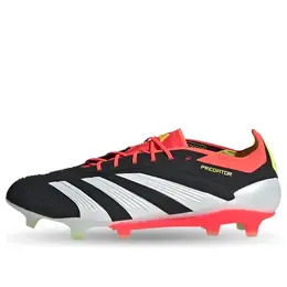 Кроссовки Predator Elite Low FG Adidas, черный ie1802 | core black/cloud white/solar red
