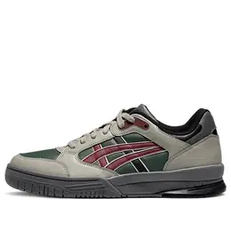 Кроссовки гелевые spotlyte низкие Asics, зеленый 1203a505-300 | dark green/burgundy red