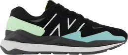 Кроссовки New Balance 57/40 'Black Vibrant Spring Glow', черный m5740rra | black