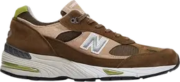 Кроссовки New Balance 991 Made in England, коричневый/розовый m991olb | brown