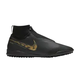 Кроссовки Nike React Phantom Vision Pro DF TF 'Black Metallic Gold', черный ao3277 077 | black