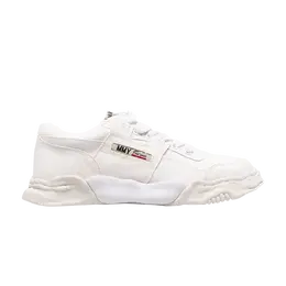 Кроссовки Maison Mihara Yasuhiro Parker OG Sole Cow Canvas Low 'White', белый a08fw704 wht | white