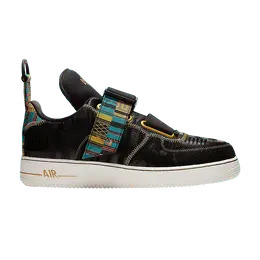 Кроссовки Nike Air Force 1 Utility 'Black History Month', черный bv7783 001 | black