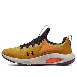 Кроссовки hovr rise 4 'gilded yellow' Under Armour, желтый 3025565-700 | gilded yellow/orange blast/black