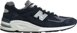 Кроссовки New Balance 990v2 Made in USA 'Navy White', синий m990nv2 | blue