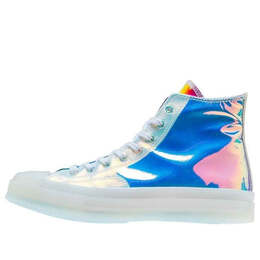 Кроссовки chuck taylor all star 70 hi 'iridescent' Converse, серебряный 163786c | silver