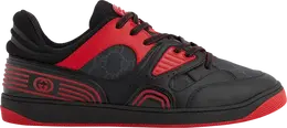 Кроссовки Gucci Basket Black Red, черный 724004 faa1u 1158 | black red
