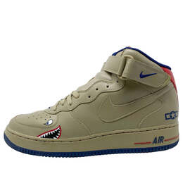Кроссовки air force 1 mid 'tuskegee' Nike, бежевый 306352-221 | tan