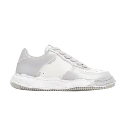 Кроссовки Maison Mihara Yasuhiro Wayne OG Sole Printed Leather Low Grey White, серый a11fw725 grywht | grey white