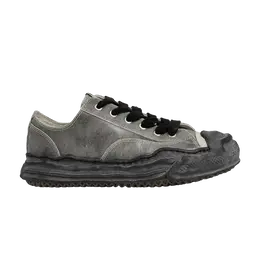 Кроссовки Maison Mihara Yasuhiro Hank Low Vintage Leather - Black, черный a12fw726 blk | vintage leather - black