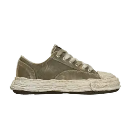 Кроссовки Maison Mihara Yasuhiro Peterson 23 OG Sole Washed Denim Low Green, зеленый a13fw714 grn | green