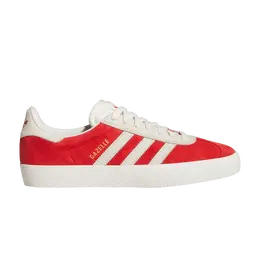 Кроссовки Adidas Gazelle Scarlet Chalk White, красный jp5861 | scarlet chalk white