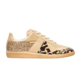 Кроссовки Maison Margiela Replica Taped - Natural, кремовый s57ws0432 p4710 h8667 | taped - natural