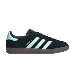 Кроссовки Adidas Gazelle Indoor Clear Mint Pack, черный jr7112 | clear mint pack