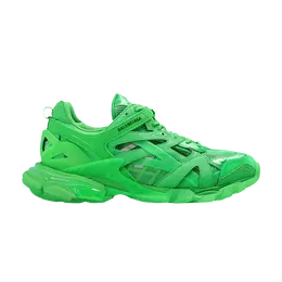 Кроссовки Balenciaga Track.2 Sneaker Clear Sole - Green, зеленый 668823 w3ct1 3510 | clear sole - green