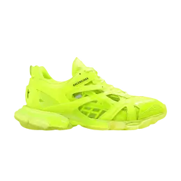 Кроссовки Balenciaga Track.2 Sneaker Clear Sole - Fluorescent Yellow, желтый 668823 w3ct2 7510 | clear sole - fluorescent yellow