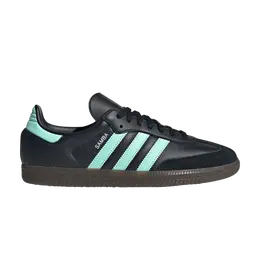 Кроссовки Adidas Samba OG Clear Mint Pack, черный jr7109 | clear mint pack