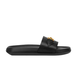 Кроссовки Versace Slide Black Gold, черный 1010628 dv46g 1b00v | black gold