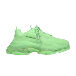 Кроссовки Balenciaga Triple S Sneaker Clear Sole - Neon Green, зеленый 541624 w2cf1 3801 | clear sole - neon green
