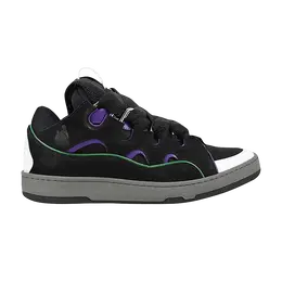 Кроссовки Lanvin Curb Sneakers Black Purple, черный fm skrk11 dra1 p21b145 | black purple