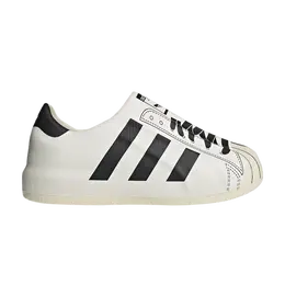 Кроссовки Adidas adiFOM Superstar Cream White Black, кремовый jp5678 | cream white black