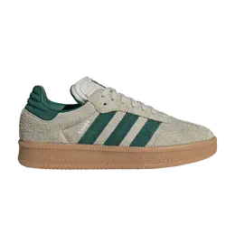 Кроссовки Adidas Samba XLG Putty Grey Collegiate Green, серый ji3197 | putty grey collegiate green