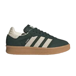 Кроссовки Adidas Samba XLG Shadow Green Chalk White, зеленый ji3198 | shadow green chalk white