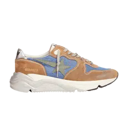 Кроссовки Golden Goose Running Sole Tobacco Denim Blue, коричневый gmf00126 f002751 50673 | tobacco denim blue