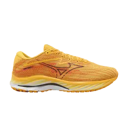 Кроссовки Mizuno Wave Rider 27 Super Wide Rich Yellow Orange, желтый j1gc230456 | rich yellow orange