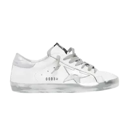 Кроссовки Golden Goose Superstar White Silver, серебряный gcoms590 e36 | white silver