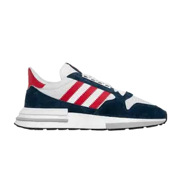 Кроссовки Adidas ZX 500 RM White Navy Redsize? Exclusive, белый f36912 | white navy redsize? exclusive